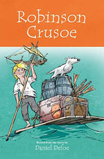 Robinson Crusoe-rebooked, children's book, teenager's book, second hand book, english book, 小童書，青少年書，二手書，英文書