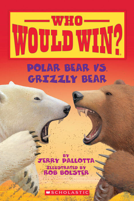 Who Would Win? Polar Bear vs. Grizzly Bear-rebooked, children's book, teenager's book, second hand book, english book, 小童書，青少年書，二手書，英文書