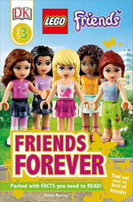 DK Level 3 Lego: Friends - "Friends Forever"-rebooked, children's book, teenager's book, second hand book, english book, 小童書，青少年書，二手書，英文書