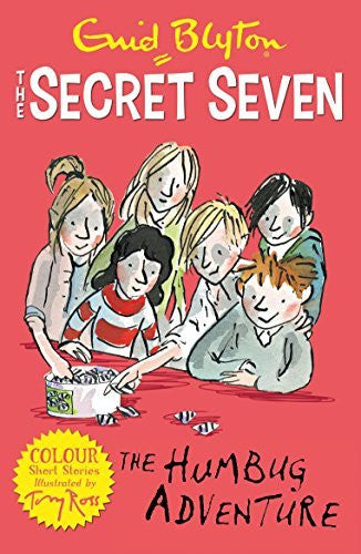 The Secret Seven - "The Humbug Adventure"-rebooked, children's book, teenager's book, second hand book, english book, 小童書，青少年書，二手書，英文書