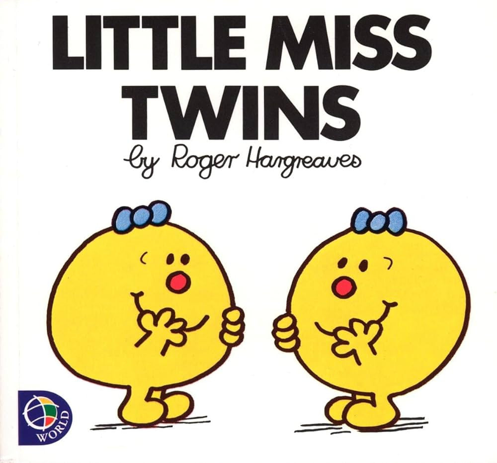 Little Miss Twins-rebooked, children's book, teenager's book, second hand book, english book, 小童書，青少年書，二手書，英文書