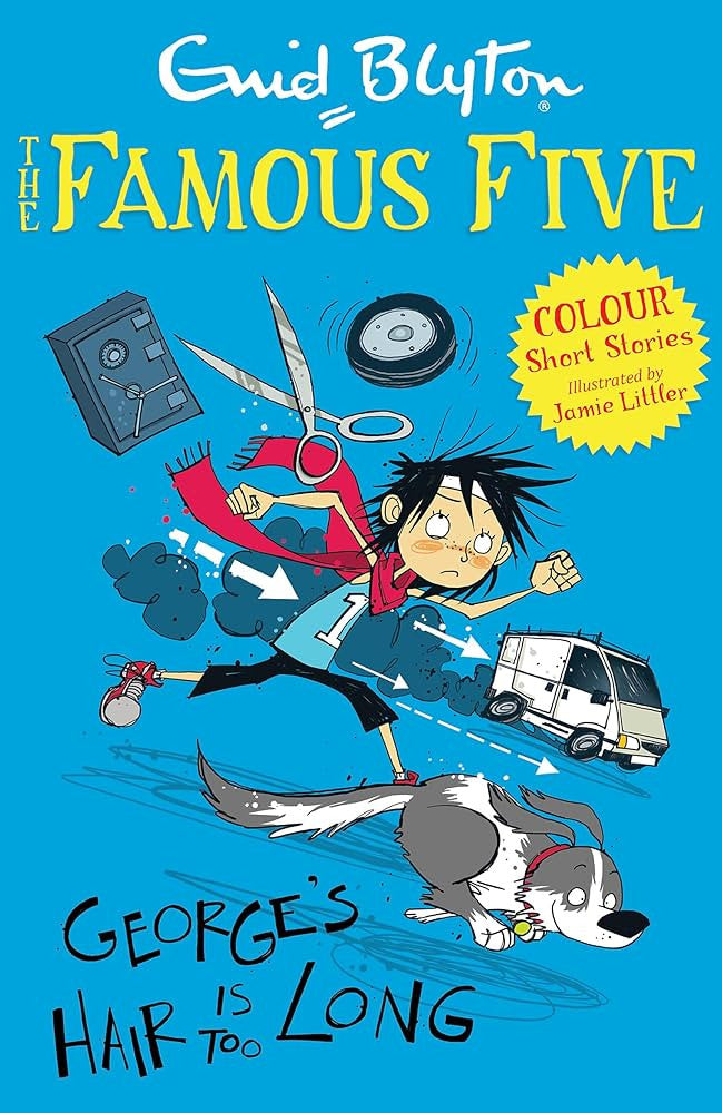 The Famous Five: George's Hair Is Too Long-rebooked, children's book, teenager's book, second hand book, english book, 小童書，青少年書，二手書，英文書