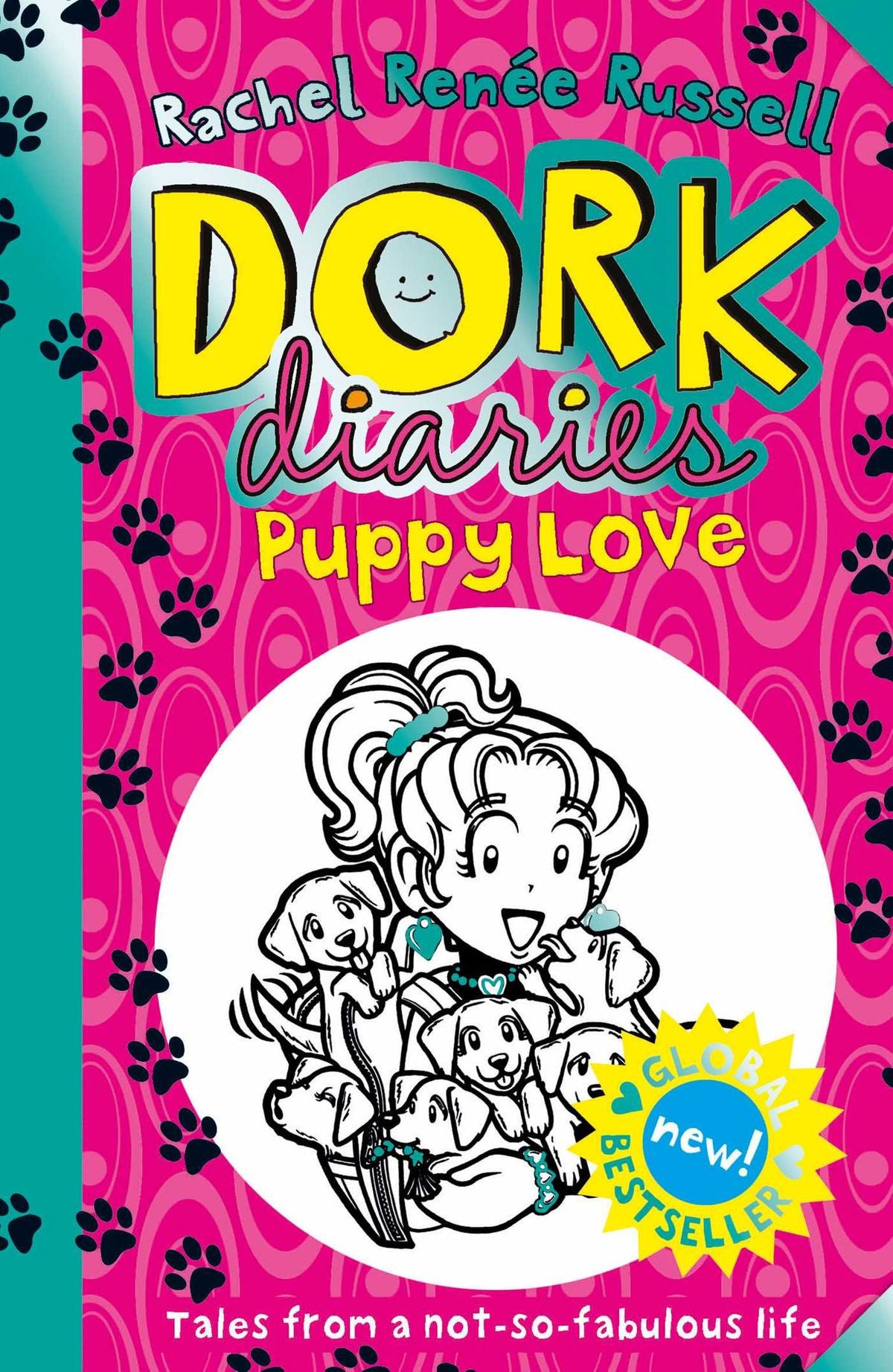 Dork Diaries - "Puppy Love"-rebooked, children's book, teenager's book, second hand book, english book, 小童書，青少年書，二手書，英文書