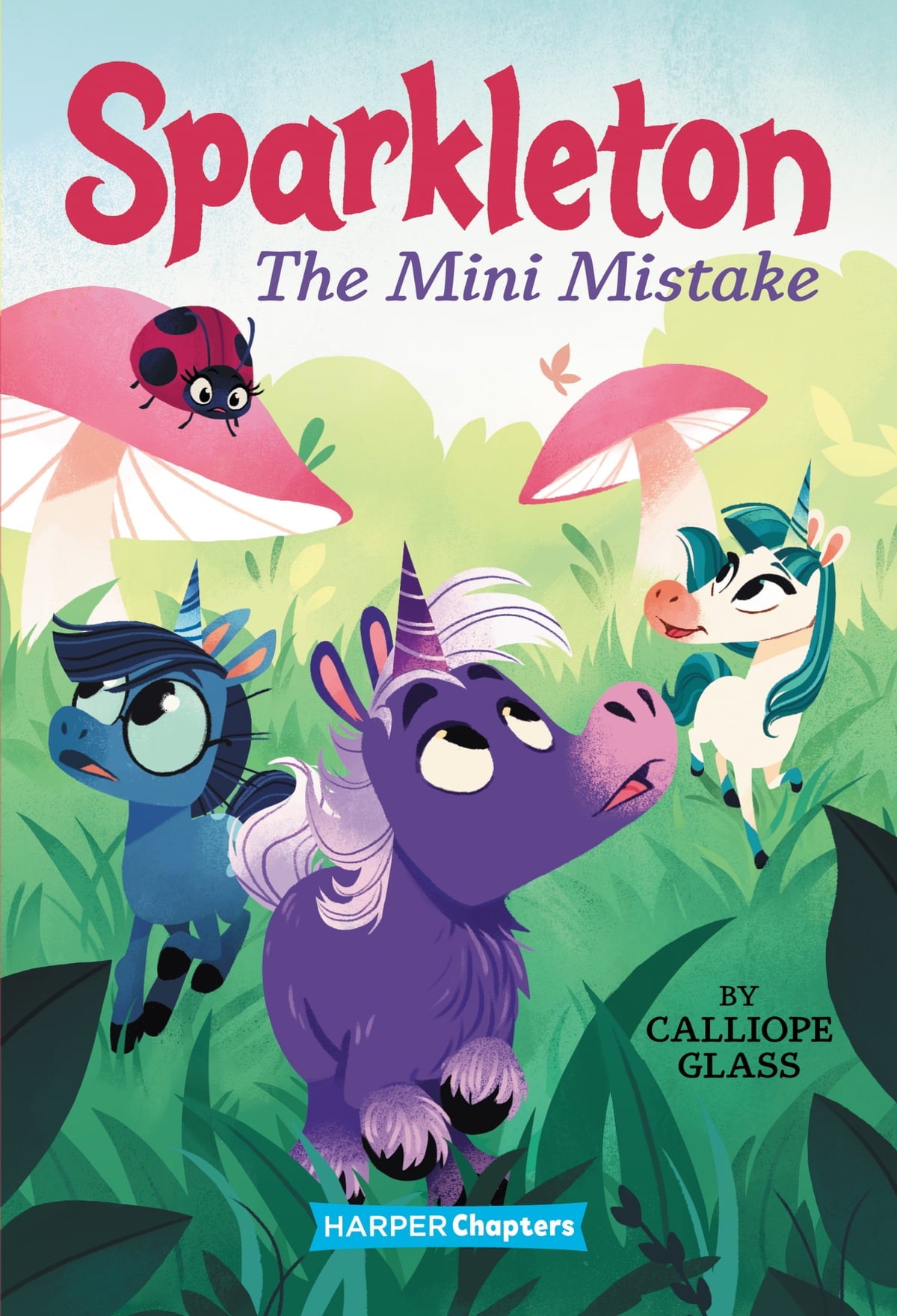 Sparkleton - "The Mini Mistake"-rebooked, children's book, teenager's book, second hand book, english book, 小童書，青少年書，二手書，英文書