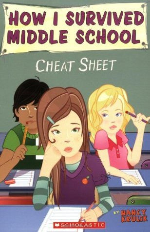 How I Survived Middle School - "Cheat Sheet"-rebooked, children's book, teenager's book, second hand book, english book, 小童書，青少年書，二手書，英文書