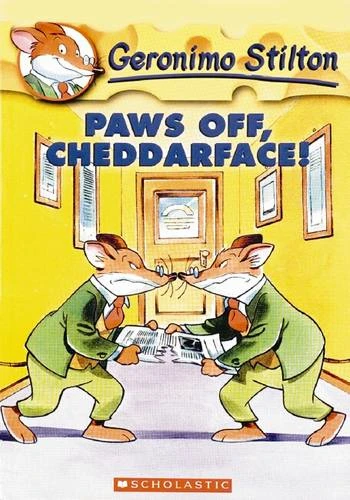 Geronimo Stilton - Paws off, Cheddarface!-rebooked, children's book, teenager's book, second hand book, english book, 小童書，青少年書，二手書，英文書