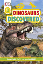 DK (Level 3) - "Dinosaurs Discovered"-rebooked, children's book, teenager's book, second hand book, english book, 小童書，青少年書，二手書，英文書