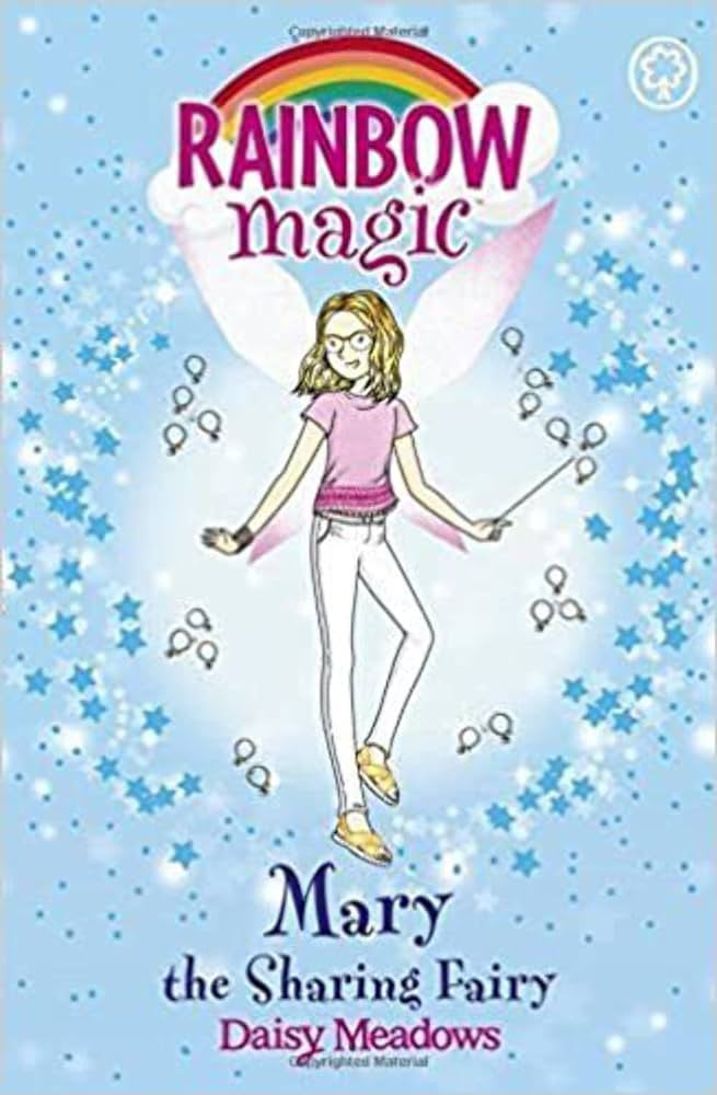 Rainbow Magic - "Mary The Sharing Fairy"-rebooked, children's book, teenager's book, second hand book, english book, 小童書，青少年書，二手書，英文書