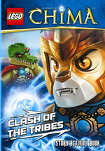Lego - Legends of Chima "Clash of the Tribes" (Story Activity Book)-rebooked, children's book, teenager's book, second hand book, english book, 小童書，青少年書，二手書，英文書