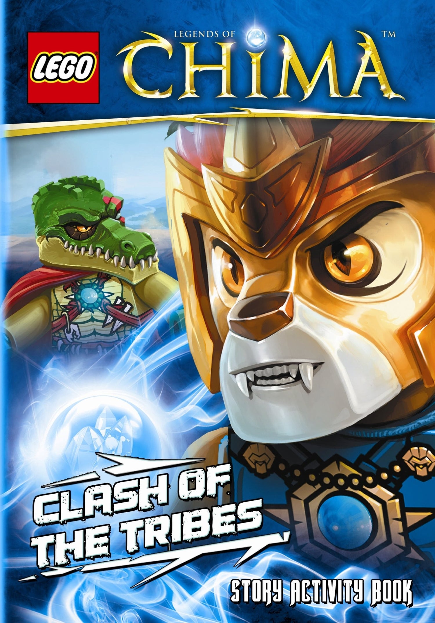 Lego - Legends of Chima "Clash of the Tribes" (Story Activity Book)-rebooked, children's book, teenager's book, second hand book, english book, 小童書，青少年書，二手書，英文書