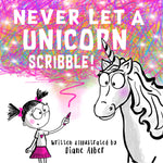 Never Let A Unicorn Scribble!-rebooked, children's book, teenager's book, second hand book, english book, 小童書，青少年書，二手書，英文書