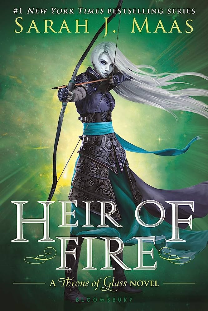 Heir of Fire (A Throne of Glass Novel)-rebooked, children's book, teenager's book, second hand book, english book, 小童書，青少年書，二手書，英文書
