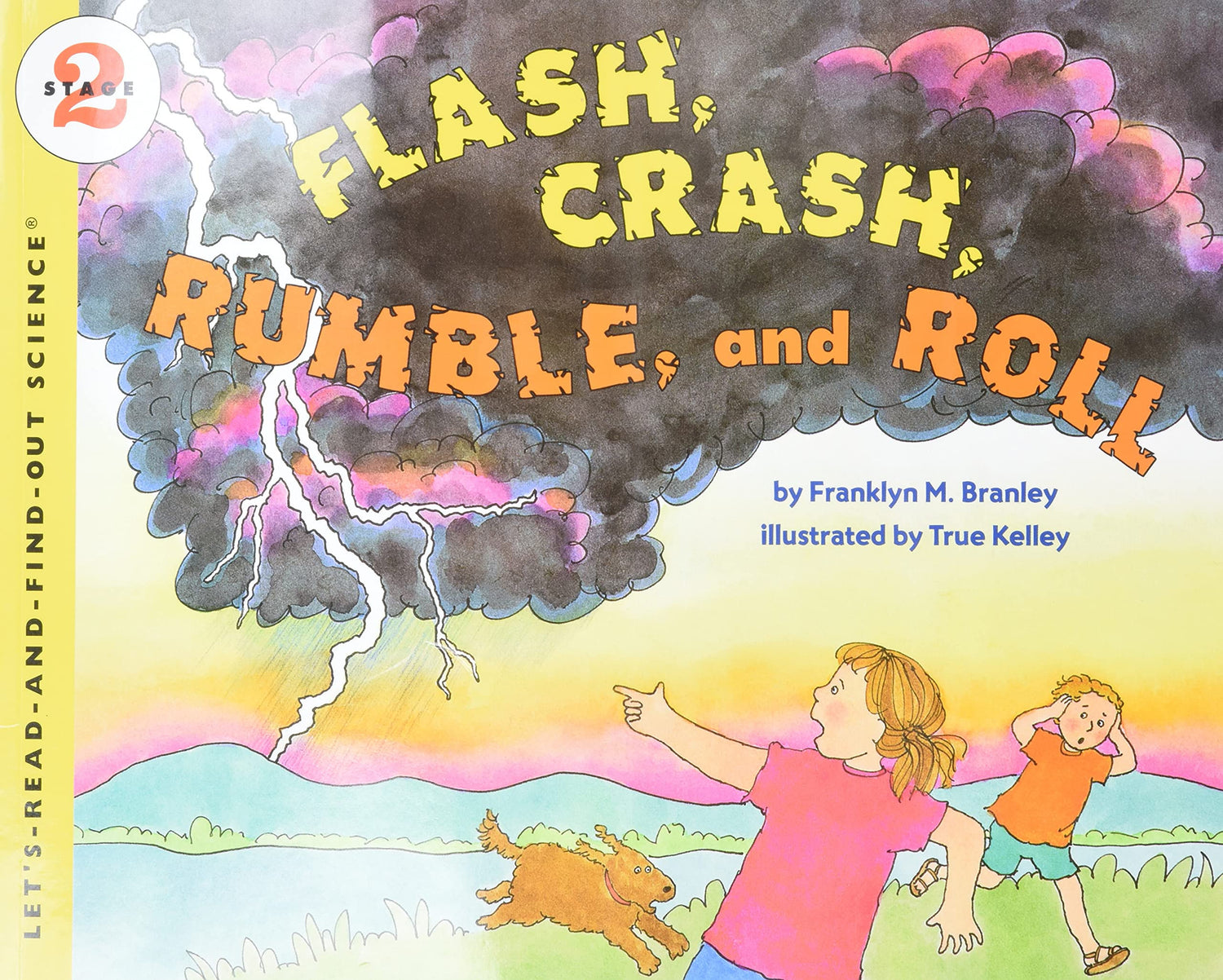 Let's-Read-And-Find-Out Science: (Stage 2) - "Flash, Crash, Rumble, and Roll"-rebooked, children's book, teenager's book, second hand book, english book, 小童書，青少年書，二手書，英文書