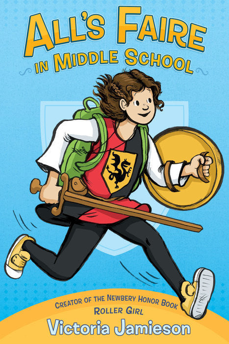 All's Faire in Middle School-rebooked, children's book, teenager's book, second hand book, english book, 小童書，青少年書，二手書，英文書