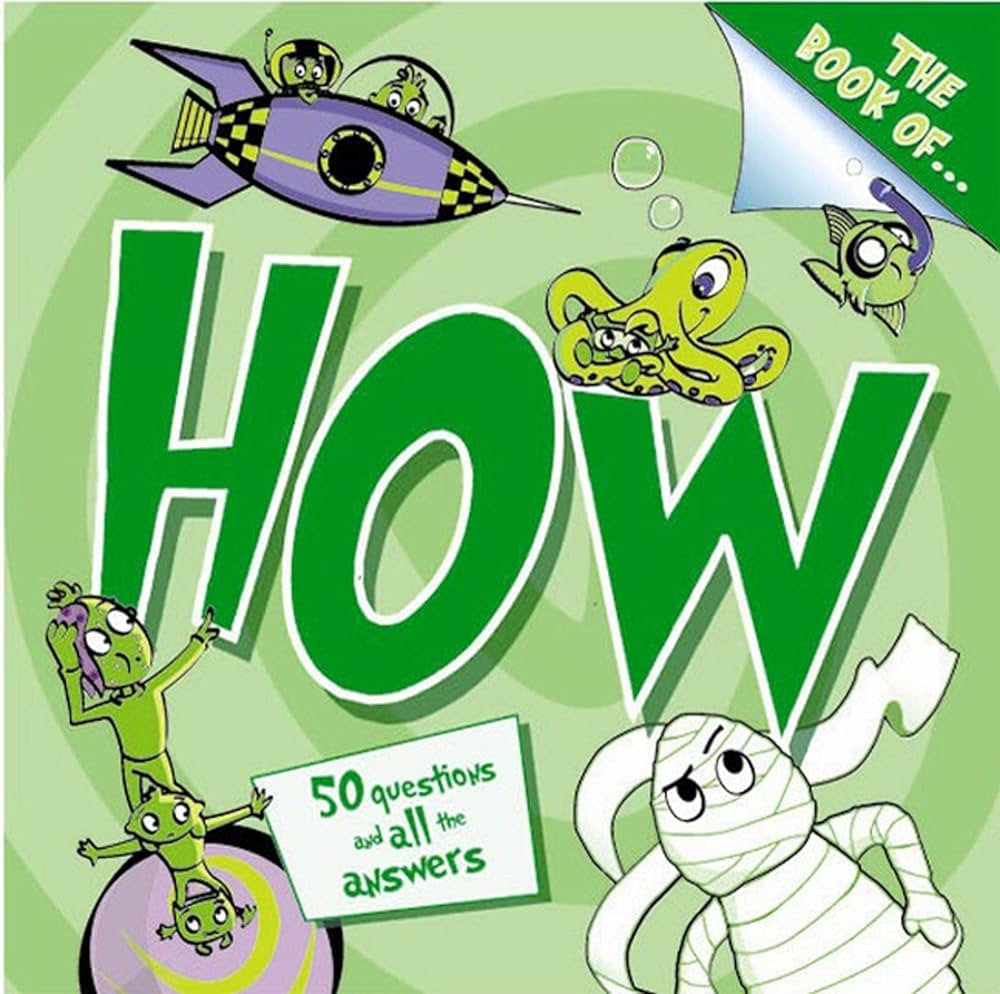 The Book Of How?-rebooked, children's book, teenager's book, second hand book, english book, 小童書，青少年書，二手書，英文書