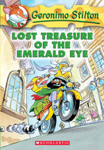 Geronimo Stilton - "Lost Treasure of the Emerald Eye"-rebooked, children's book, teenager's book, second hand book, english book, 小童書，青少年書，二手書，英文書