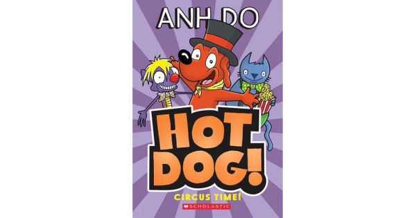 Hot Dog! - "Circus Time!"-rebooked, children's book, teenager's book, second hand book, english book, 小童書，青少年書，二手書，英文書