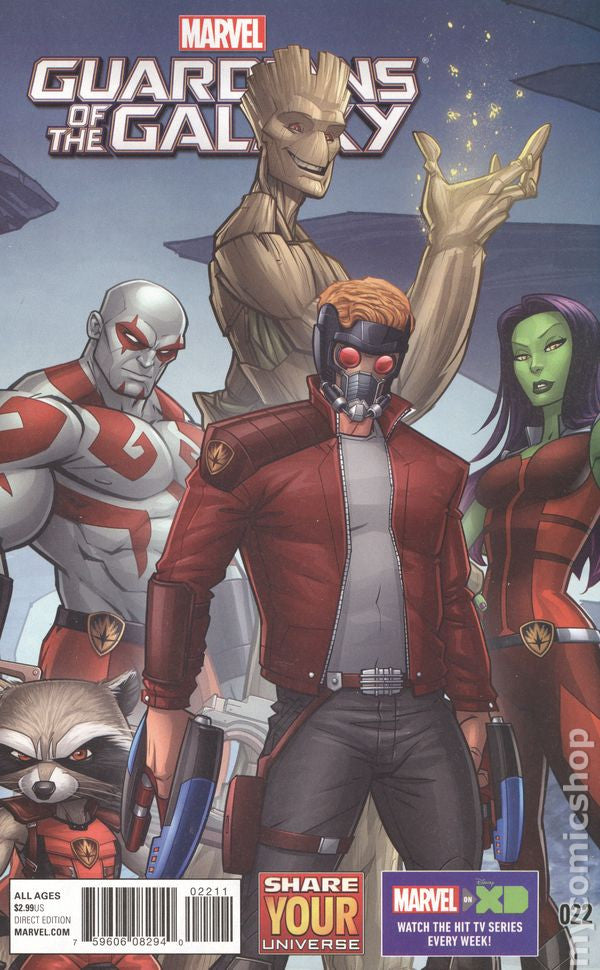 Marvel: Guardians of the Galaxy-rebooked, children's book, teenager's book, second hand book, english book, 小童書，青少年書，二手書，英文書