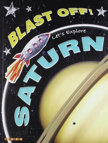Blast Off! Let's Explore Saturn-rebooked, children's book, teenager's book, second hand book, english book, 小童書，青少年書，二手書，英文書
