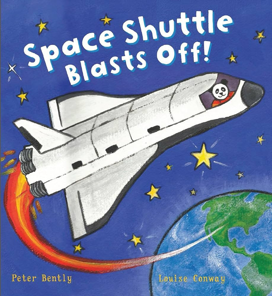 Space Shuttle Blasts Off!-rebooked, children's book, teenager's book, second hand book, english book, 小童書，青少年書，二手書，英文書
