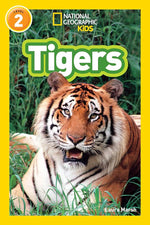 National Geographic Kids (Level 2) - "Tigers"-rebooked, children's book, teenager's book, second hand book, english book, 小童書，青少年書，二手書，英文書