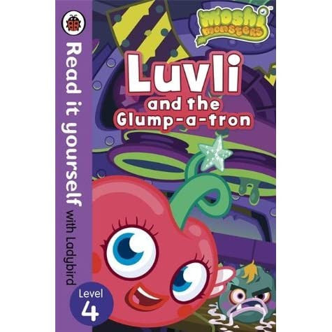 Read it Yourself (Level 4) - "Moshi Monsters: Luvli and the Glump-a-tron-rebooked, children's book, teenager's book, second hand book, english book, 小童書，青少年書，二手書，英文書