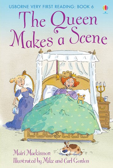 Usborne Very First Reading: Book 6 - "The Queen Makes a Scene"-rebooked, children's book, teenager's book, second hand book, english book, 小童書，青少年書，二手書，英文書
