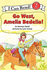 I Can Read! (Reading with Help 2) - "Go West, Amelia Bedelia!"-rebooked, children's book, teenager's book, second hand book, english book, 小童書，青少年書，二手書，英文書