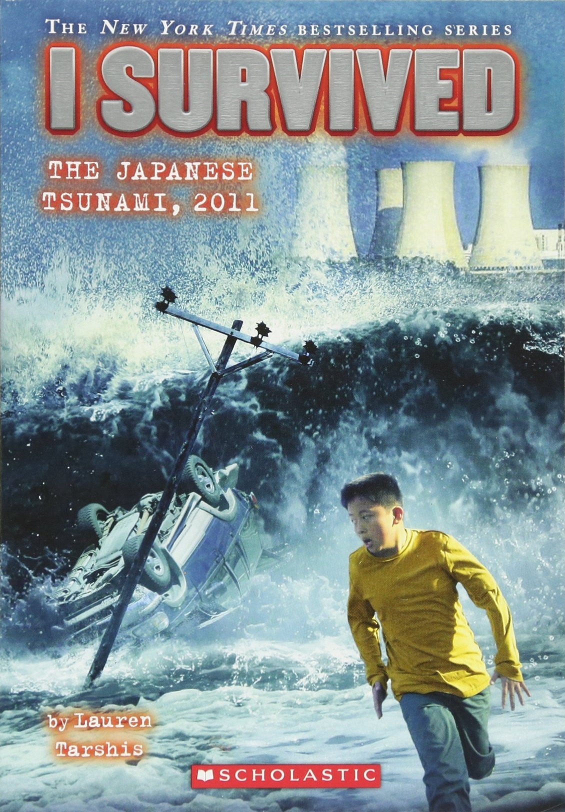 I Survived - "The Japanese Tsunami, 2011"-rebooked, children's book, teenager's book, second hand book, english book, 小童書，青少年書，二手書，英文書