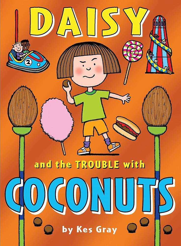 Daisy and the Trouble with Coconuts-rebooked, children's book, teenager's book, second hand book, english book, 小童書，青少年書，二手書，英文書