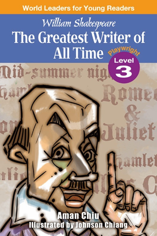 William Shakespeare - The Greatest Writer of All Time (Playwright Level 3)-rebooked, children's book, teenager's book, second hand book, english book, 小童書，青少年書，二手書，英文書