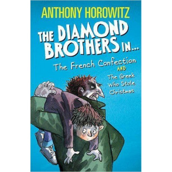 The Diamond Brothers in The French Confection and The Greek Who Stole Christmas-rebooked, children's book, teenager's book, second hand book, english book, 小童書，青少年書，二手書，英文書