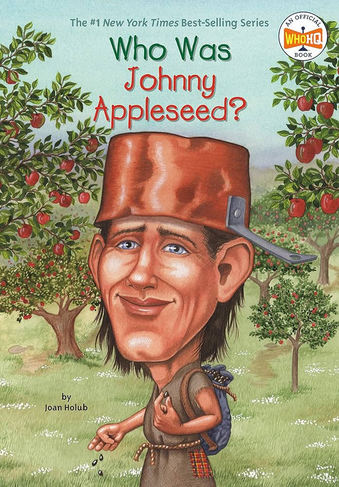 Who Was Johnny Appleseed?-rebooked, children's book, teenager's book, second hand book, english book, 小童書，青少年書，二手書，英文書