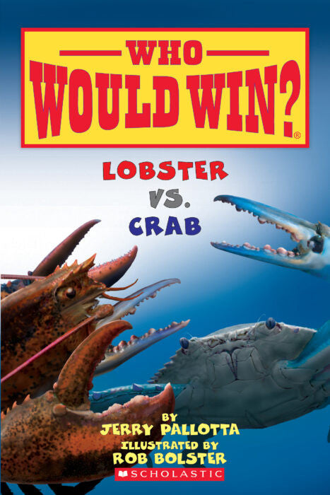Who Would Win? - "Lobster vs. Crab"-rebooked, children's book, teenager's book, second hand book, english book, 小童書，青少年書，二手書，英文書