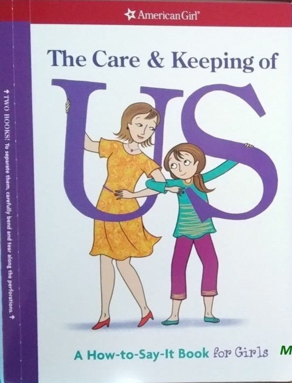 AmericanGirl - "The Care & Keeping of Us"-rebooked, children's book, teenager's book, second hand book, english book, 小童書，青少年書，二手書，英文書