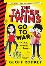 The Tapper Twins - "Go to War (with each other)"-rebooked, children's book, teenager's book, second hand book, english book, 小童書，青少年書，二手書，英文書