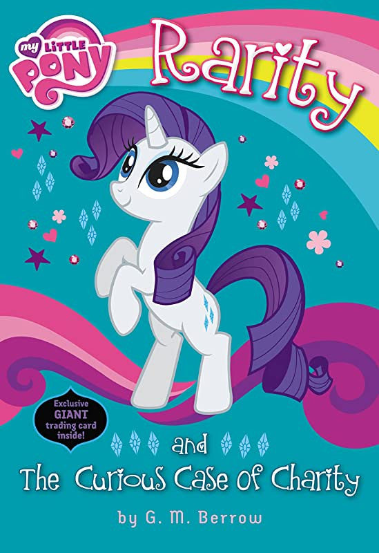 My Little Pony - "Rarity and the Curious Case of Charity-rebooked, children's book, teenager's book, second hand book, english book, 小童書，青少年書，二手書，英文書