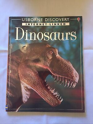 Usborne Discovery - Dinosaurs (Internet-Linked)-rebooked, children's book, teenager's book, second hand book, english book, 小童書，青少年書，二手書，英文書