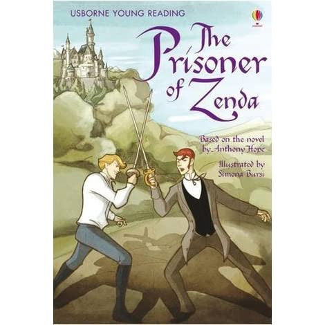 Usborne Young Reading - "The Prisoner of Zenda"-rebooked, children's book, teenager's book, second hand book, english book, 小童書，青少年書，二手書，英文書