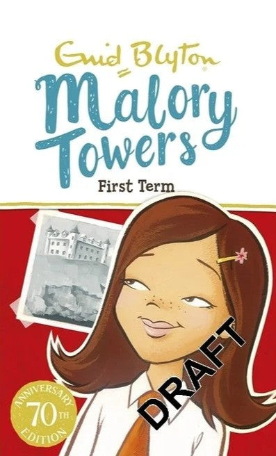 Malory Towers - "First Term"-rebooked, children's book, teenager's book, second hand book, english book, 小童書，青少年書，二手書，英文書
