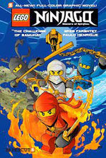 Lego Ninjago - "The Challenge of the Samurai"-rebooked, children's book, teenager's book, second hand book, english book, 小童書，青少年書，二手書，英文書