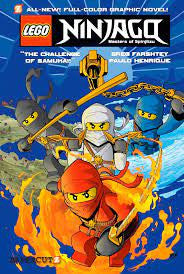 Lego Ninjago - "The Challenge of the Samurai"-rebooked, children's book, teenager's book, second hand book, english book, 小童書，青少年書，二手書，英文書
