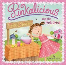 Pinkalicious - "Pinkalicious and the Pink Drink"-rebooked, children's book, teenager's book, second hand book, english book, 小童書，青少年書，二手書，英文書