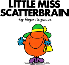 Little Miss Scatterbrain-rebooked, children's book, teenager's book, second hand book, english book, 小童書，青少年書，二手書，英文書