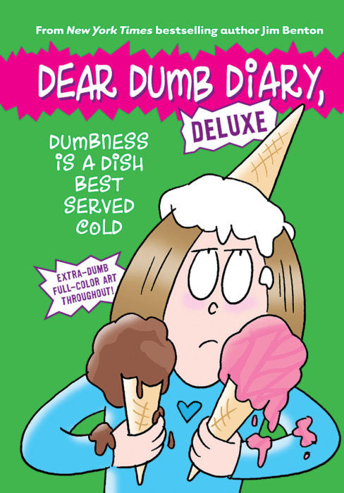 Dear Dumb Diary (Deluxe) - "Dumbness is a Dish Served Cold"-rebooked, children's book, teenager's book, second hand book, english book, 小童書，青少年書，二手書，英文書