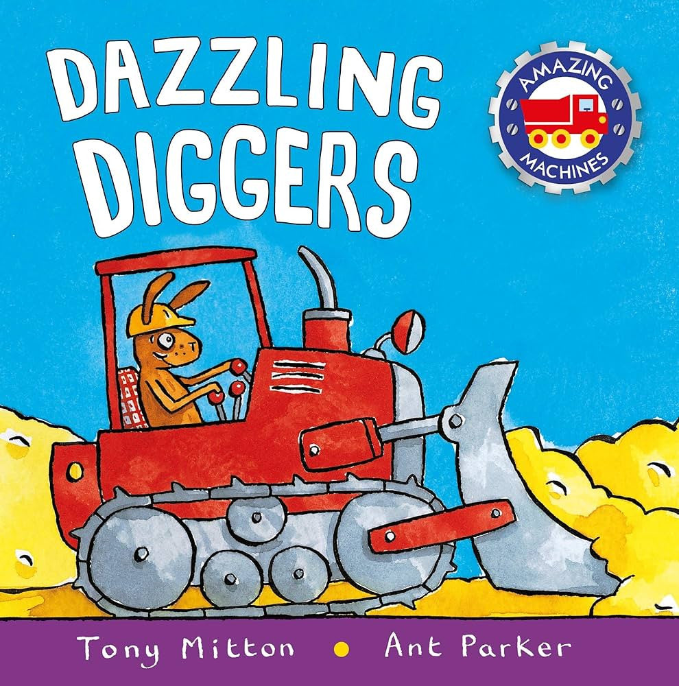 Dazzling Diggers-rebooked, children's book, teenager's book, second hand book, english book, 小童書，青少年書，二手書，英文書