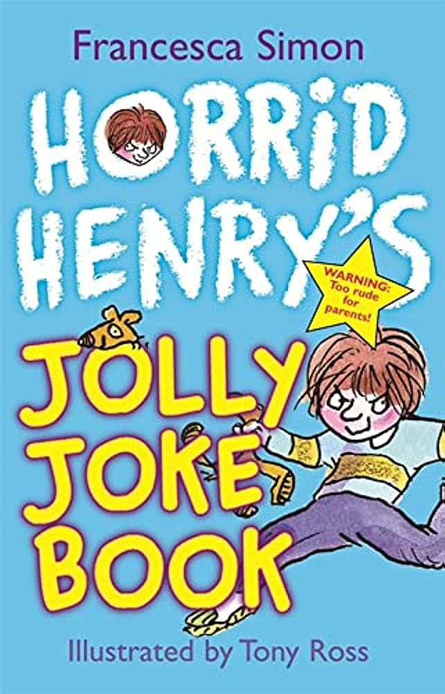Horrid Henry's Jolly Joke Book-rebooked, children's book, teenager's book, second hand book, english book, 小童書，青少年書，二手書，英文書