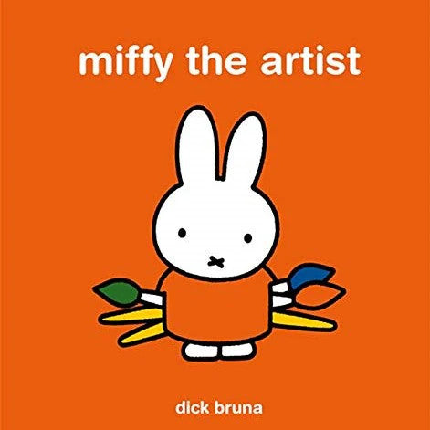 Miffy the Artist-rebooked, children's book, teenager's book, second hand book, english book, 小童書，青少年書，二手書，英文書