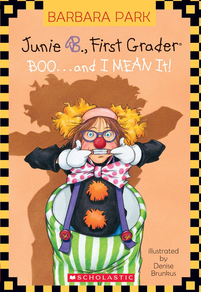 Junie B., First Grader "BOO... and I Mean It!"-rebooked, children's book, teenager's book, second hand book, english book, 小童書，青少年書，二手書，英文書