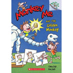 Monkey Me and the Golden Monkey-rebooked, children's book, teenager's book, second hand book, english book, 小童書，青少年書，二手書，英文書